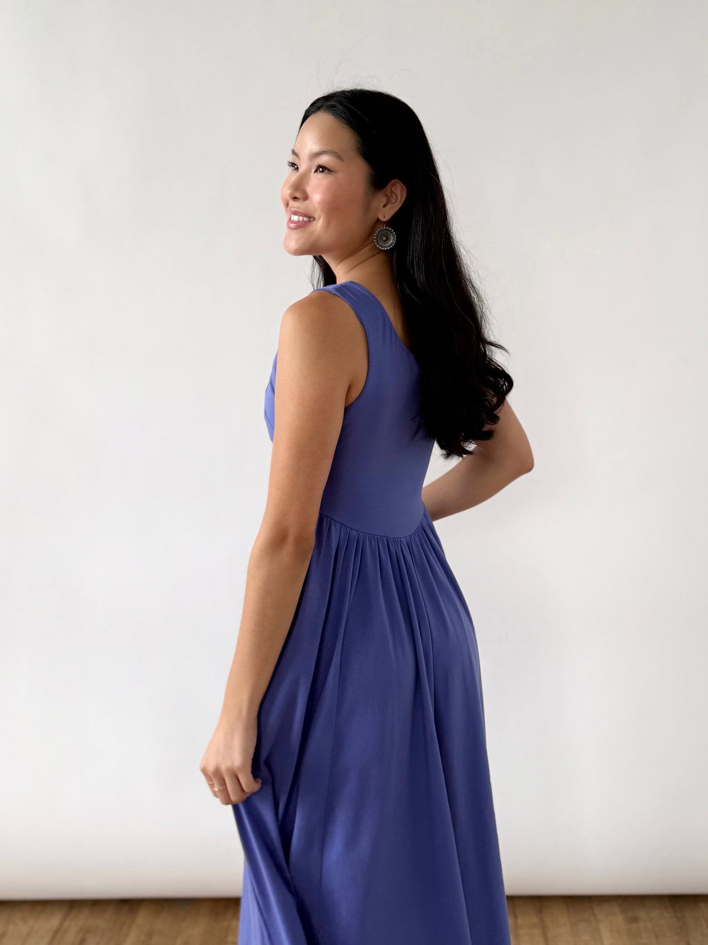 ESTHER dress in Iris Bloom