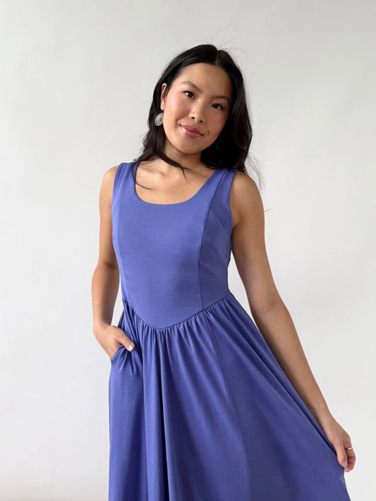 ESTHER dress in Iris Bloom