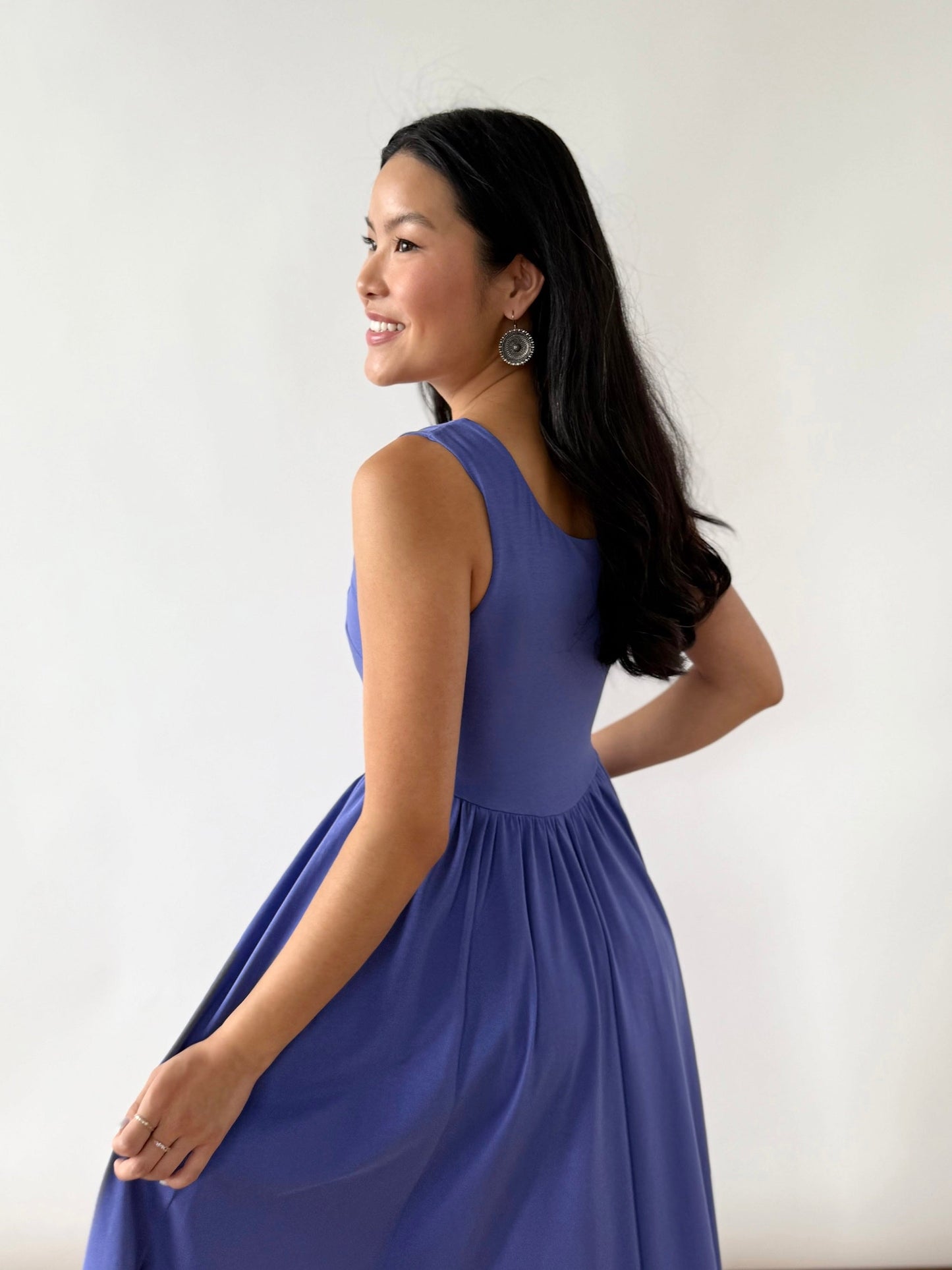 ESTHER dress in Iris Bloom
