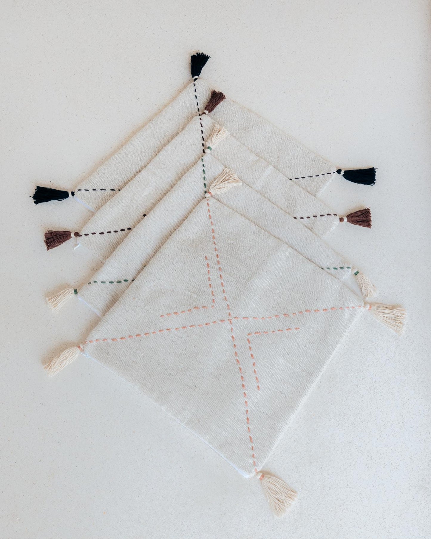 Hand Stitched Cotton Pillows