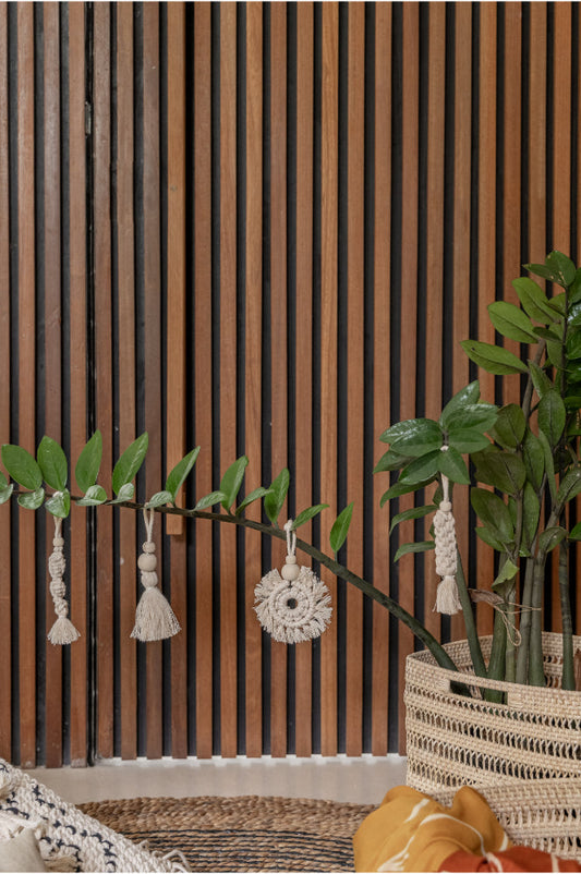 Macrame Ornament Set