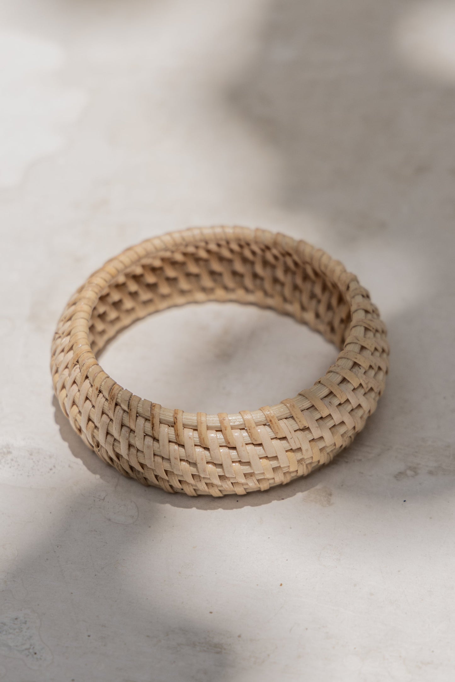 Statement Flat Weave Bangle Bracelets