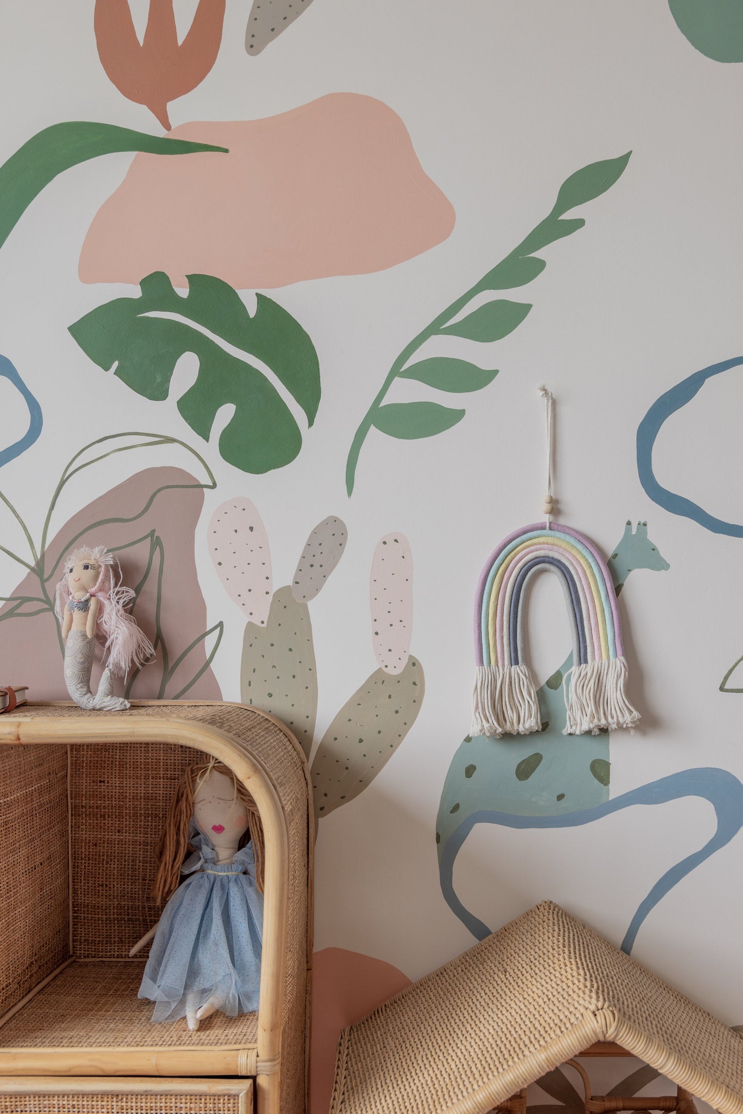 Macrame Rainbow Wall Hanging
