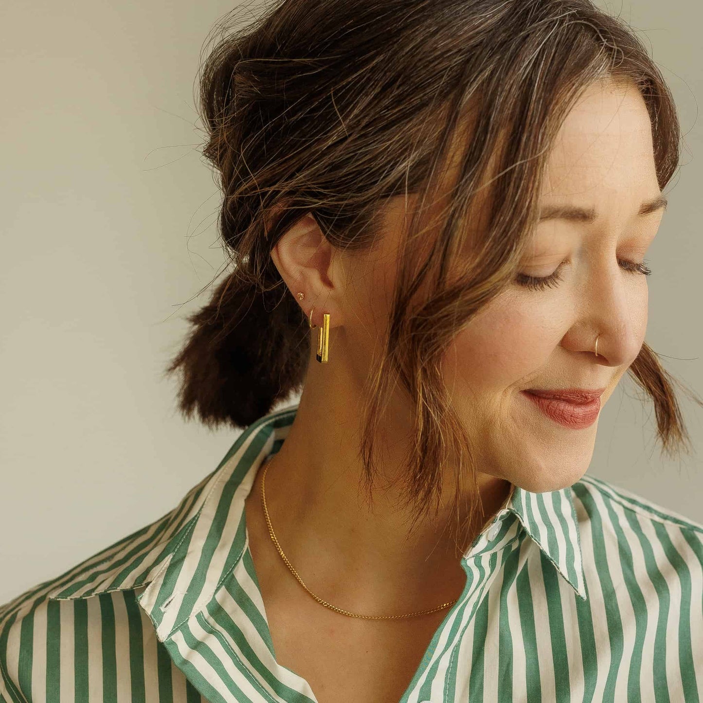 Square Hoop Earrings