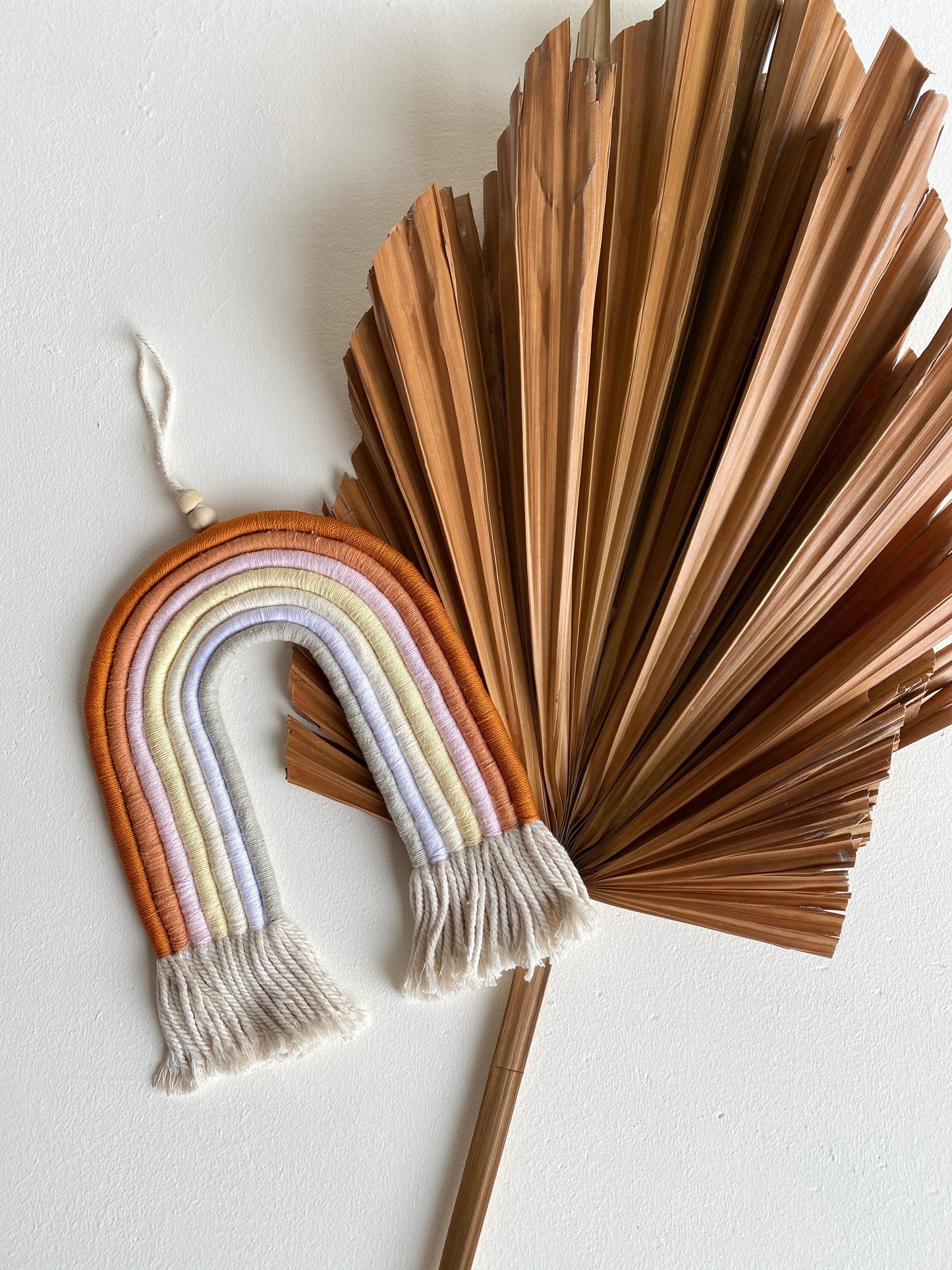 Macrame Rainbow Wall Hanging