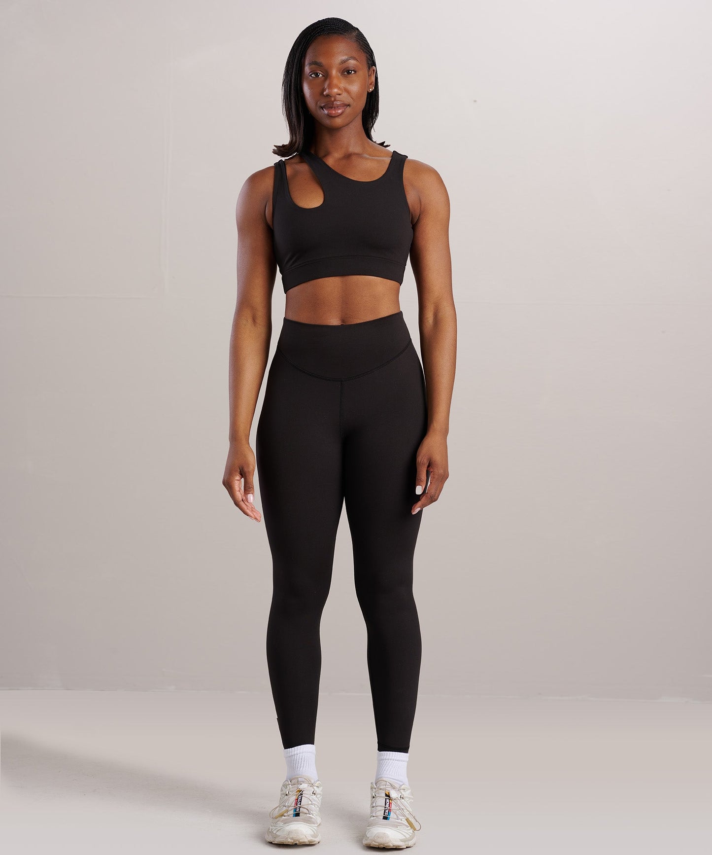 Cut Out Bra - Onyx