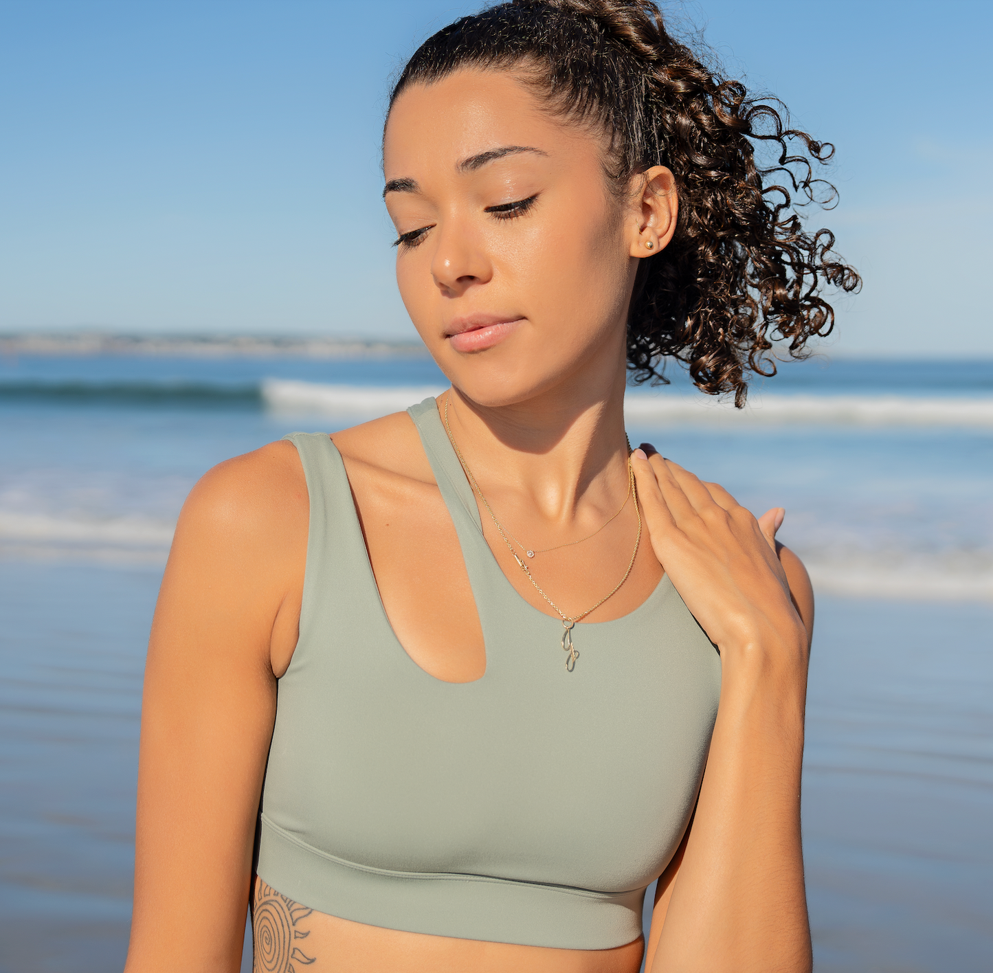 Cut Out Sports Bra