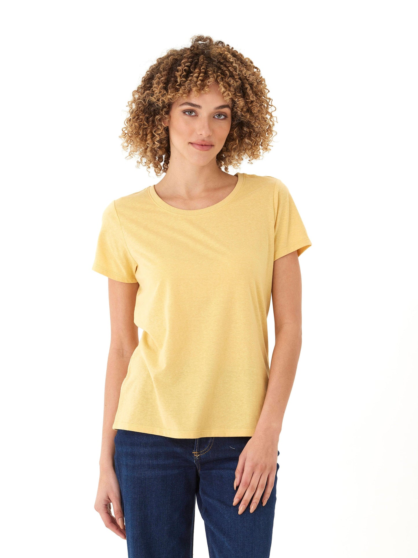 Odette Triblend Crew Tee