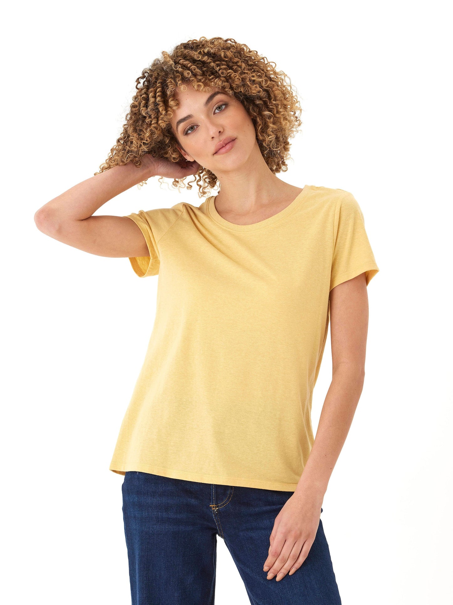 Odette Triblend Crew Tee