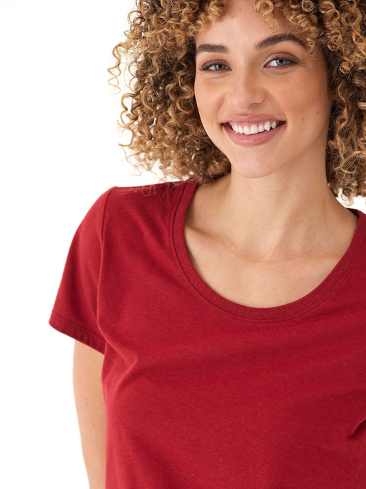 Odette Triblend Crew Tee