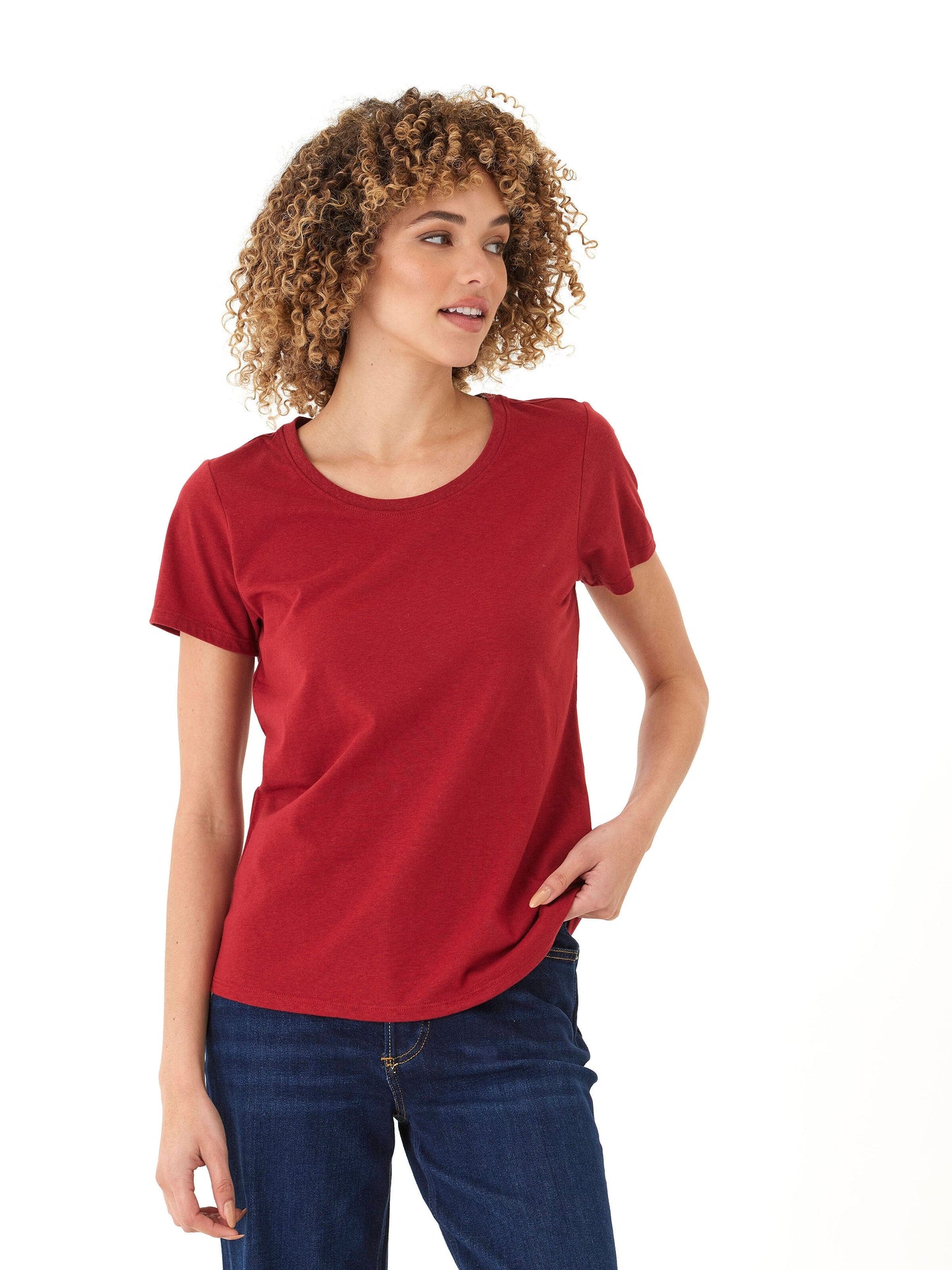 Odette Triblend Crew Tee