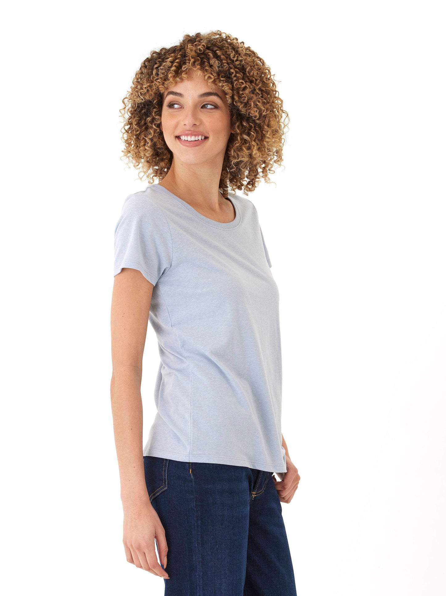 Odette Triblend Crew Tee