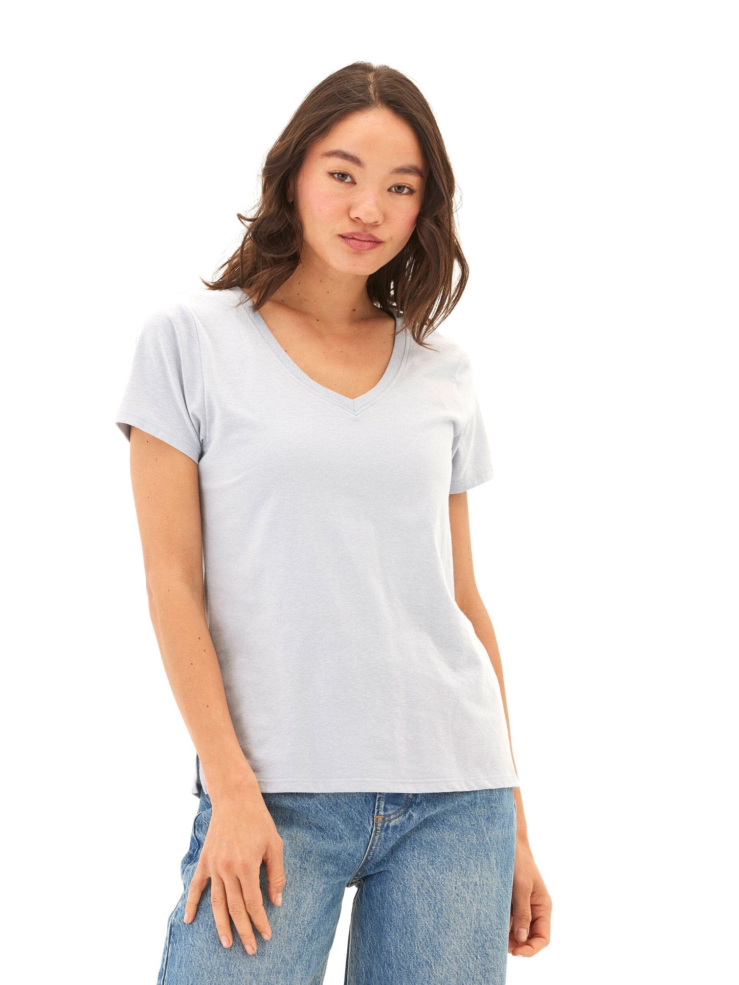 Pattie Triblend V-Neck Tee