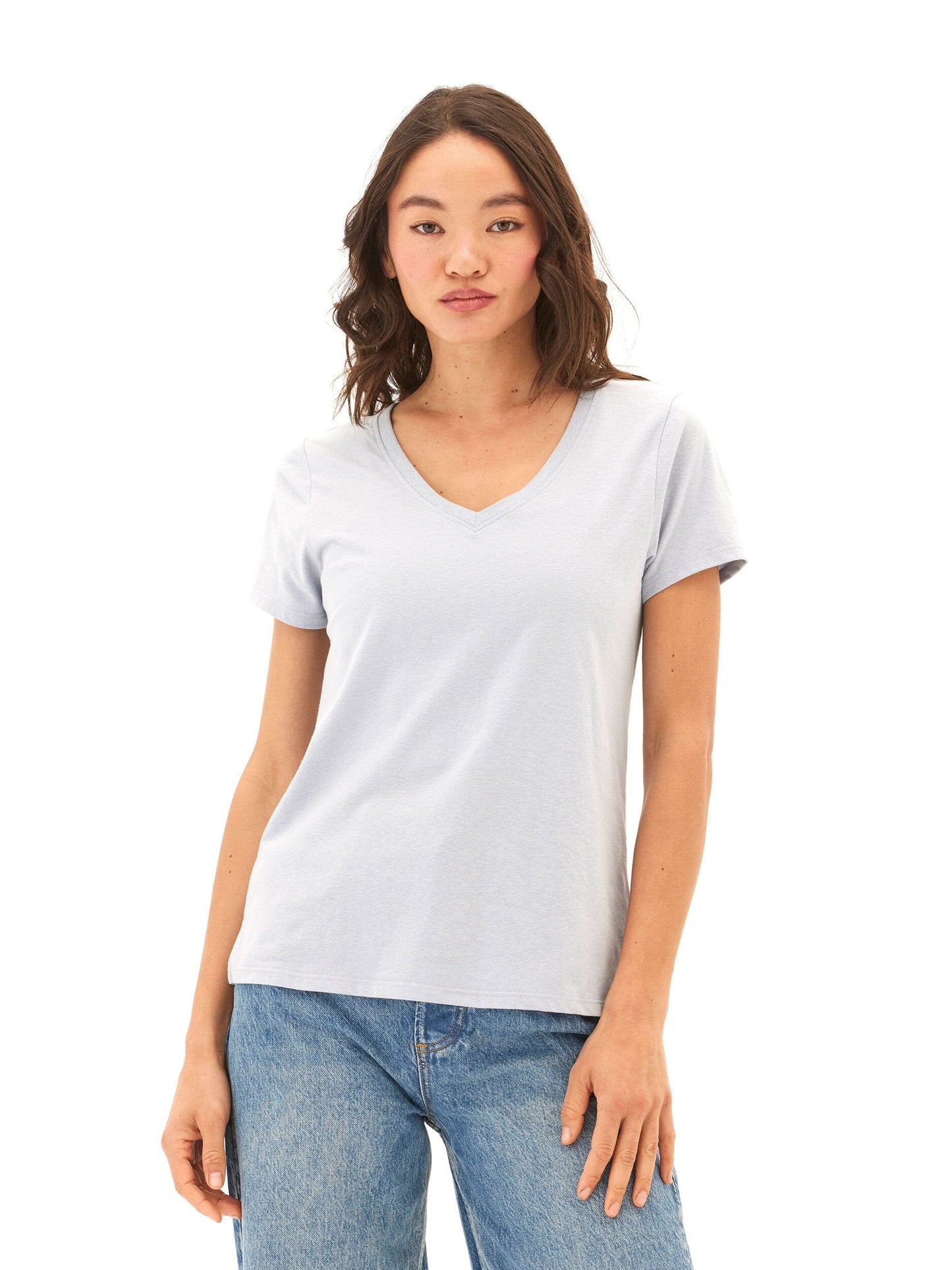 Pattie Triblend V-Neck Tee