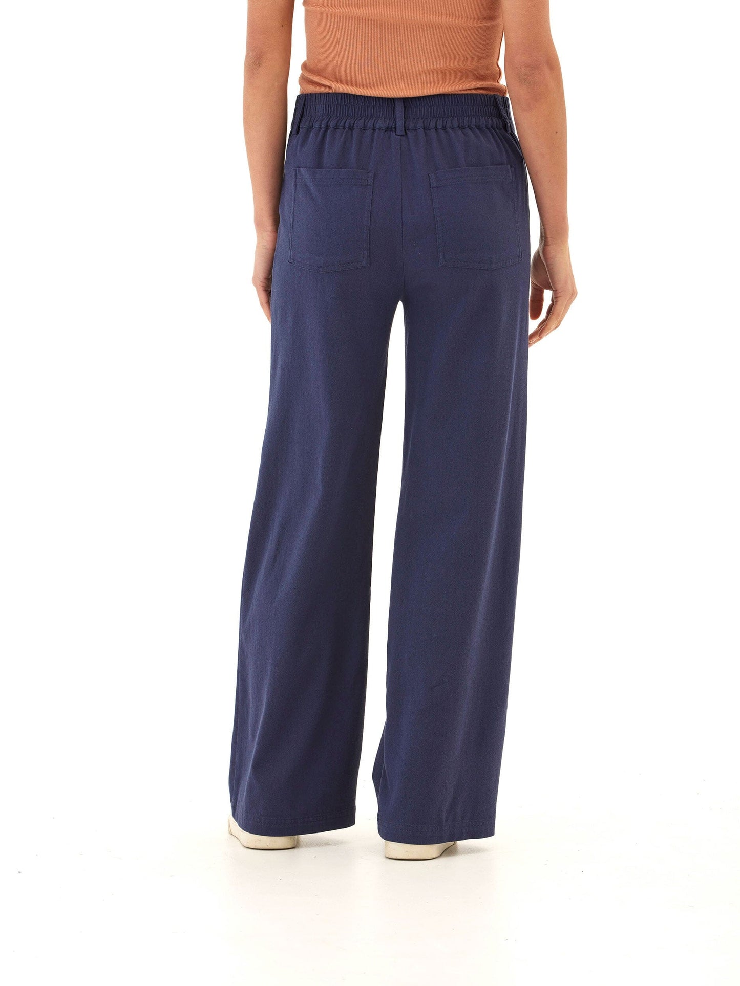 Pamela Stretch Twill Wide Leg Pant