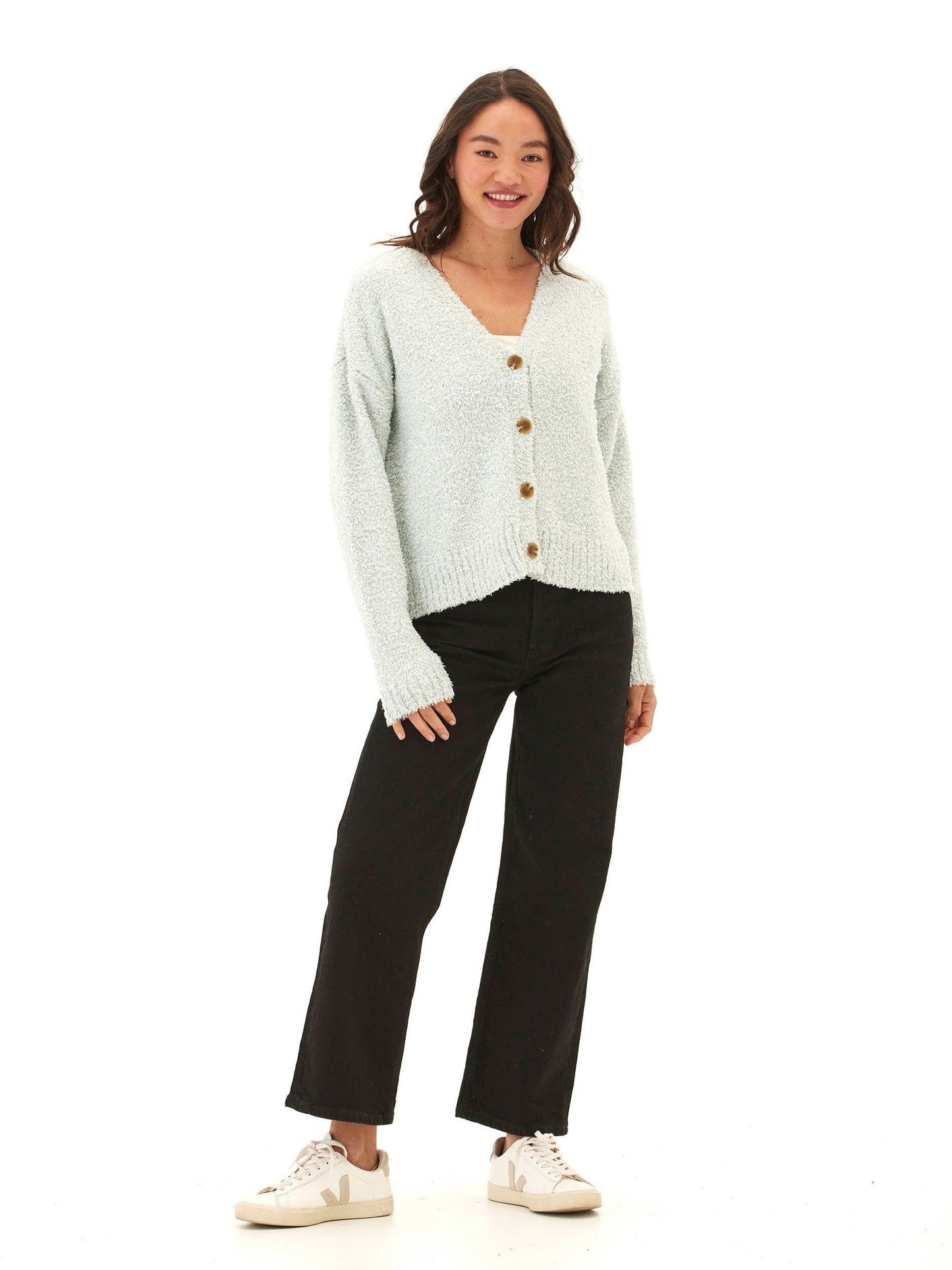 Noelani Boucle Cardigan