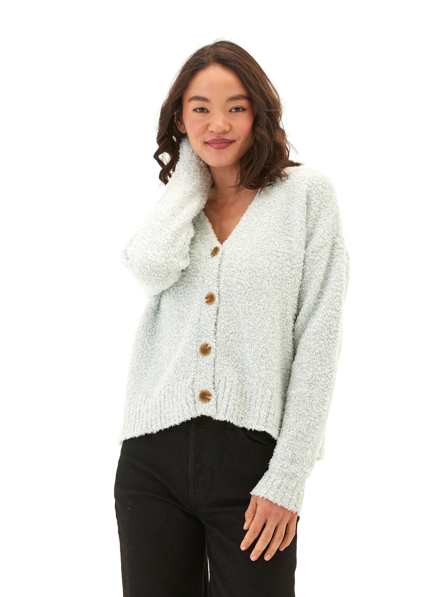 Noelani Boucle Cardigan