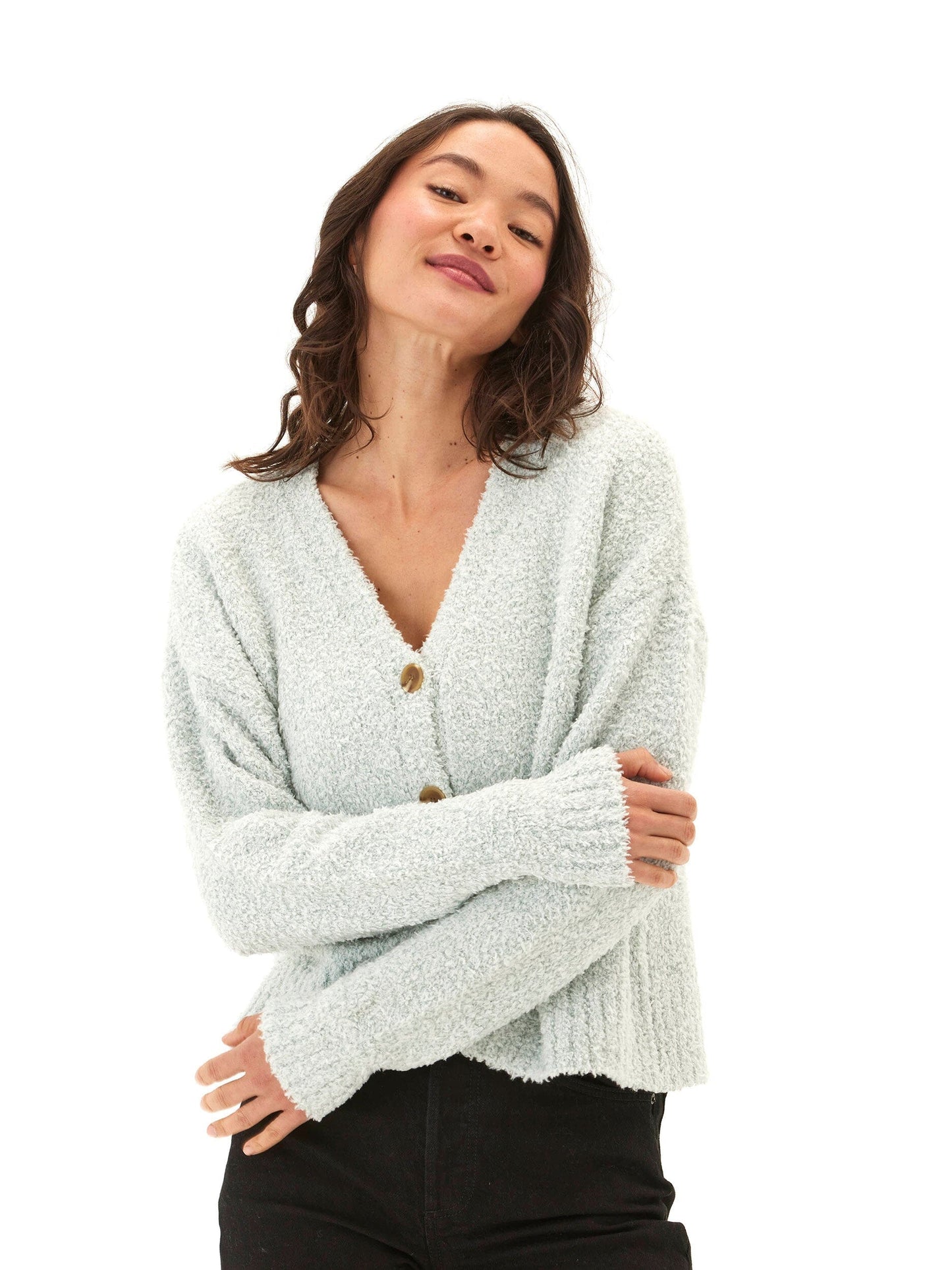 Noelani Boucle Cardigan