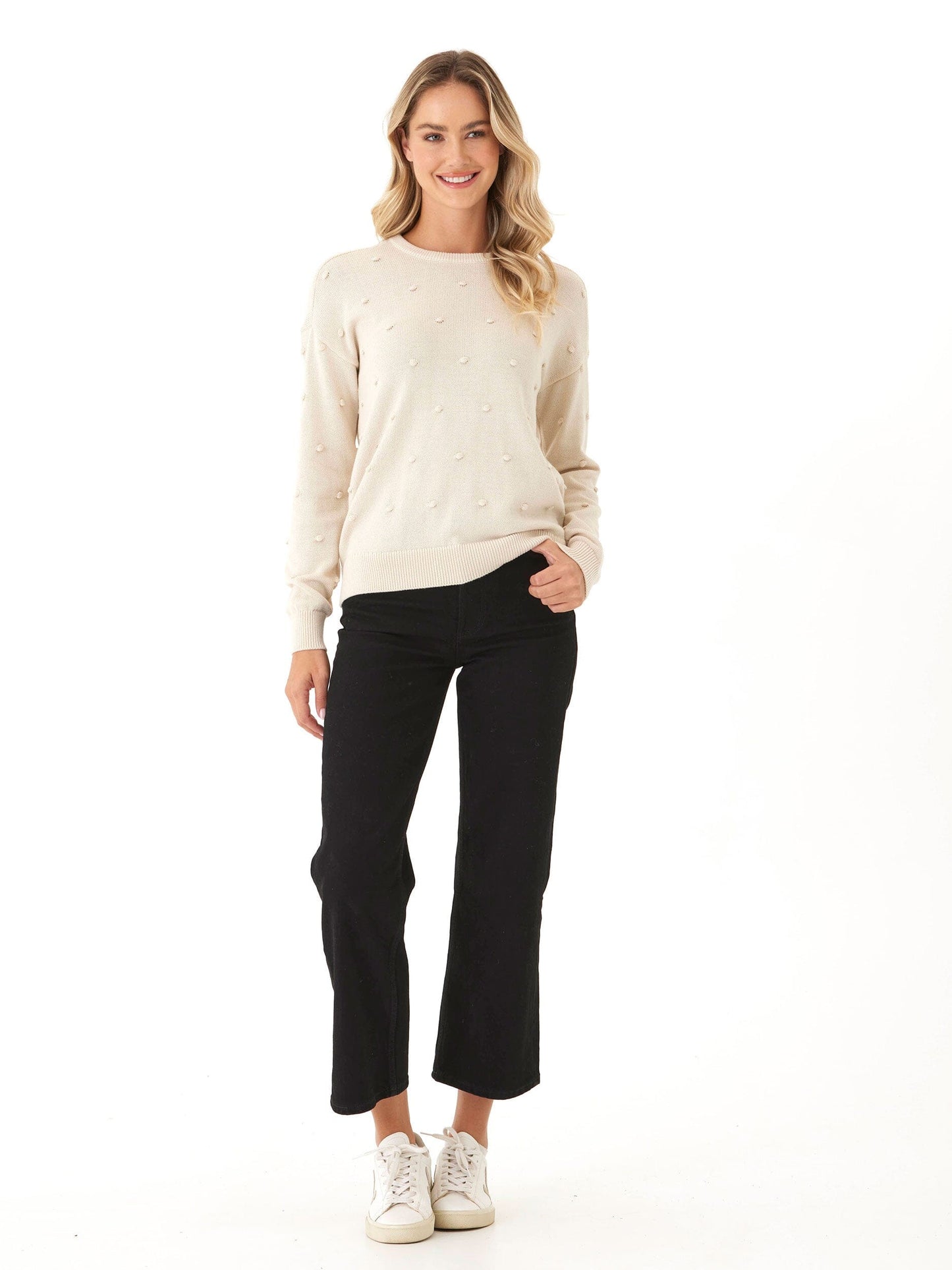Maeve Cozy Textured Pullover