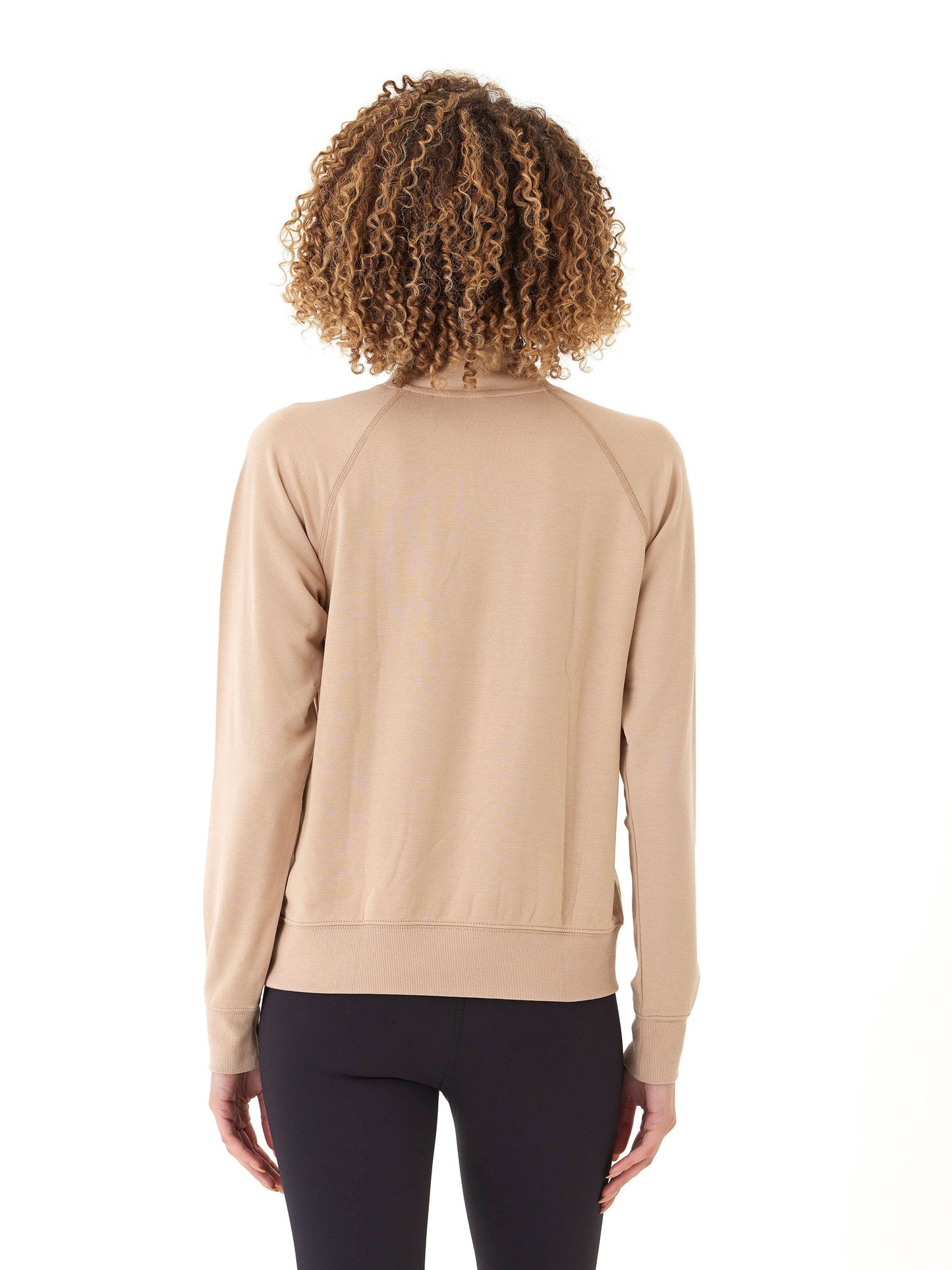 Candace Modal Terry Raglan Pullover