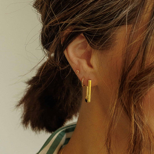 Square Hoop Earrings