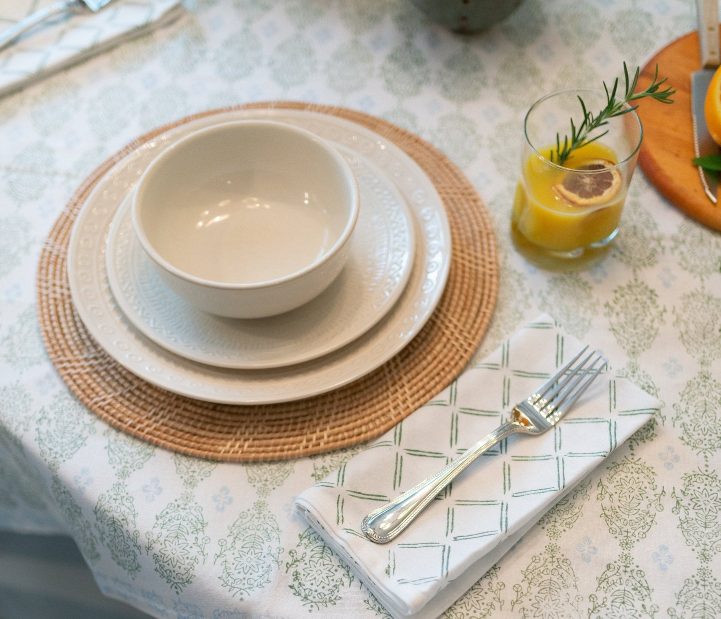 Dinner Napkins (set of 4) - Dash, Evergreen