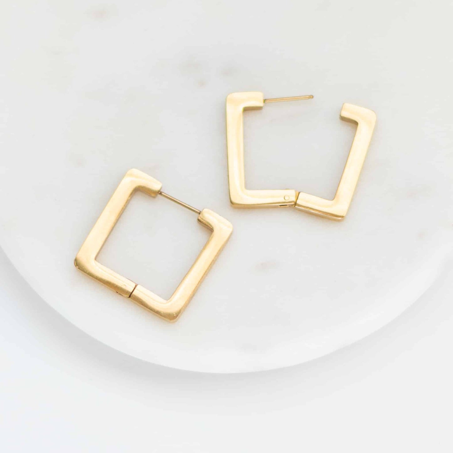 Square Hoop Earrings