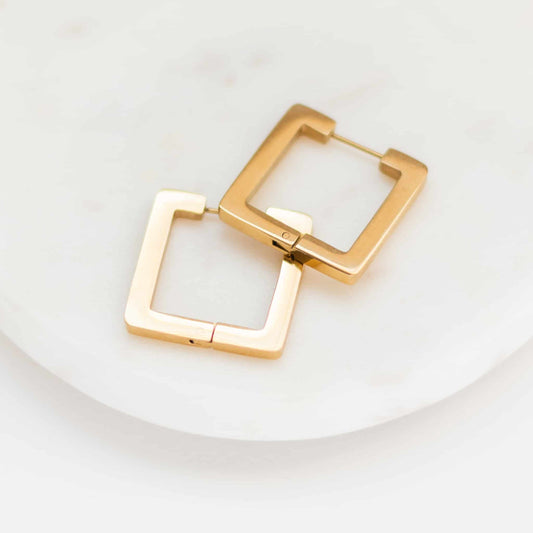 Square Hoop Earrings