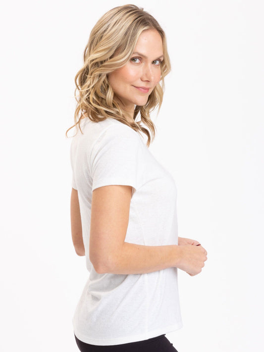 Odette Triblend Crew Tee
