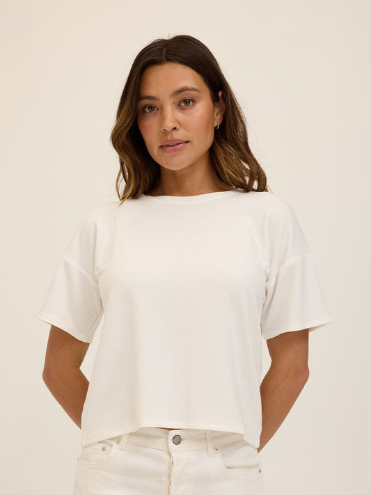 Core Modal Terry Crew Neck Tee