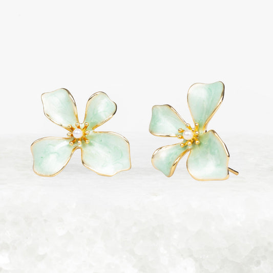 Hope in Bloom Flower Earrings