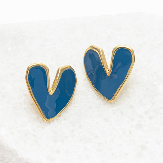 Heart of Freedom Earrings 💙