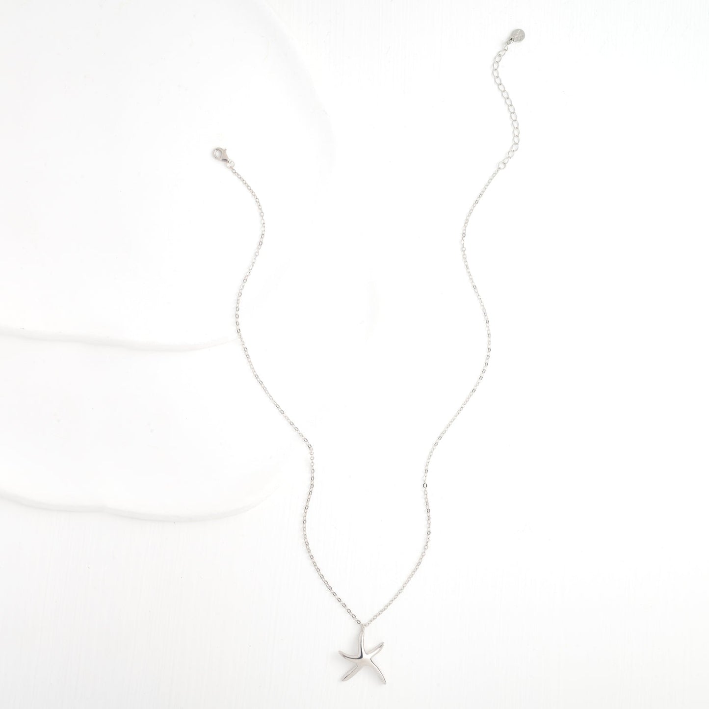 Starfish Hope Necklace in Sterling Silver