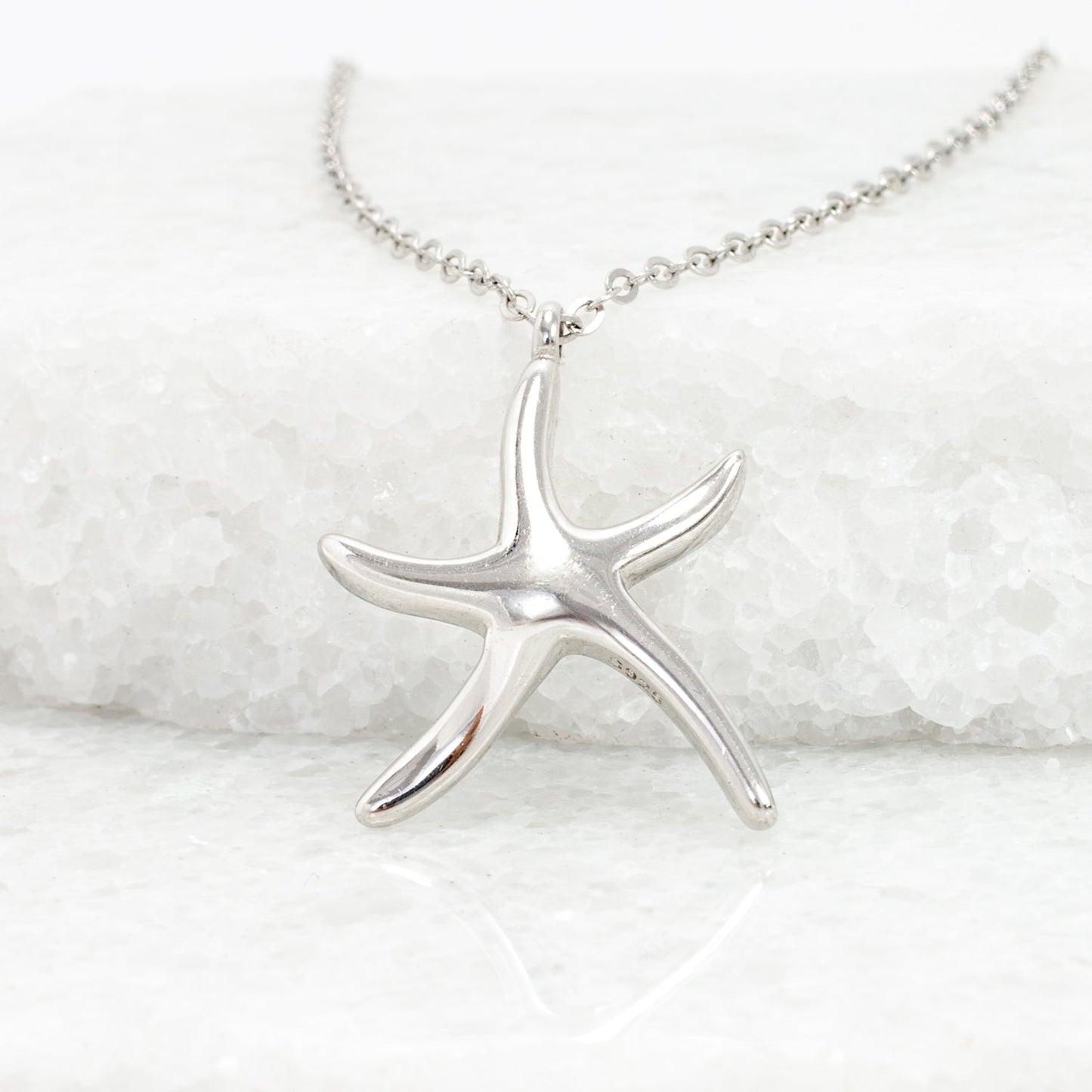 Starfish Hope Necklace in Sterling Silver