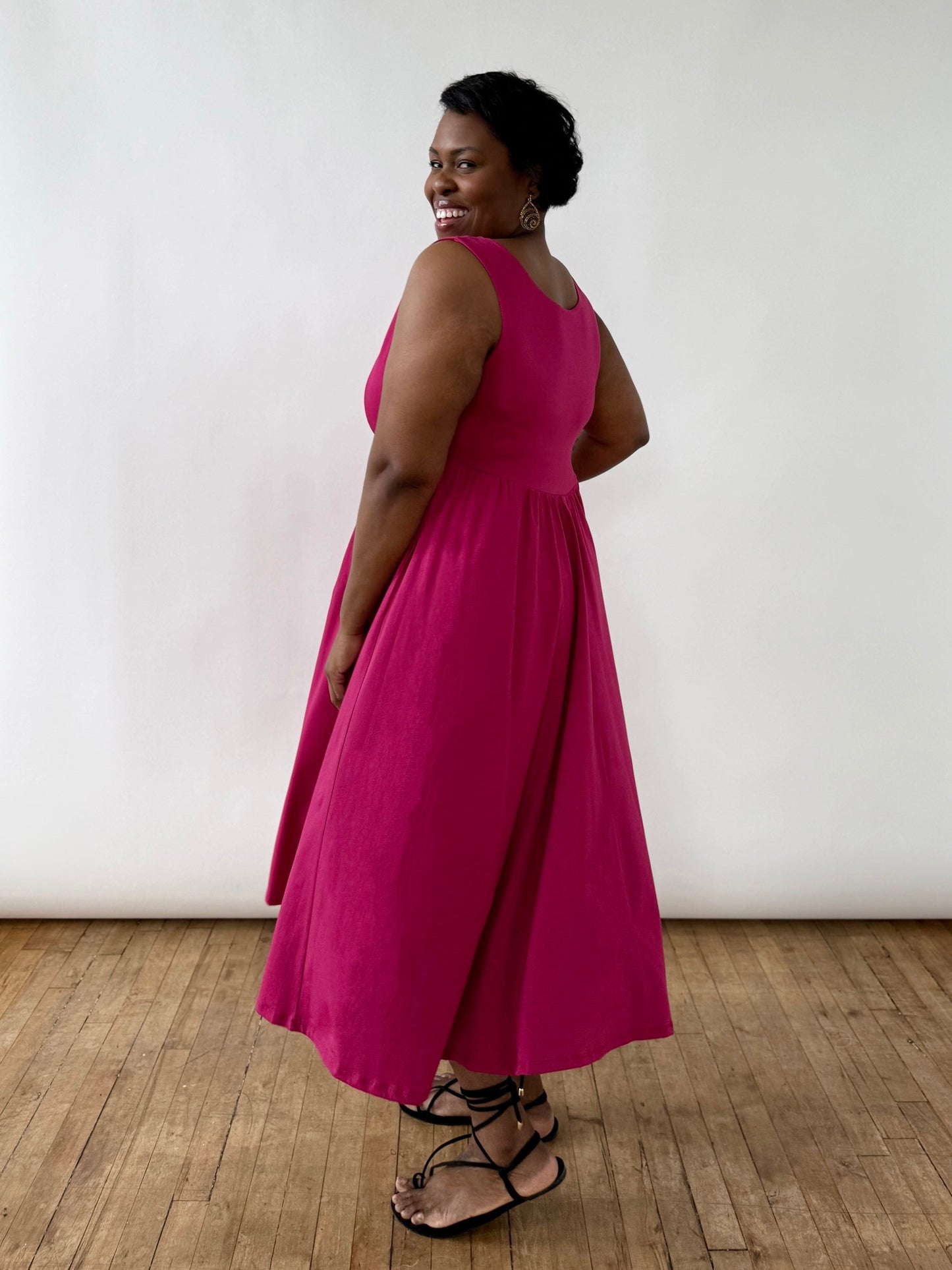 Pink Casual Dress