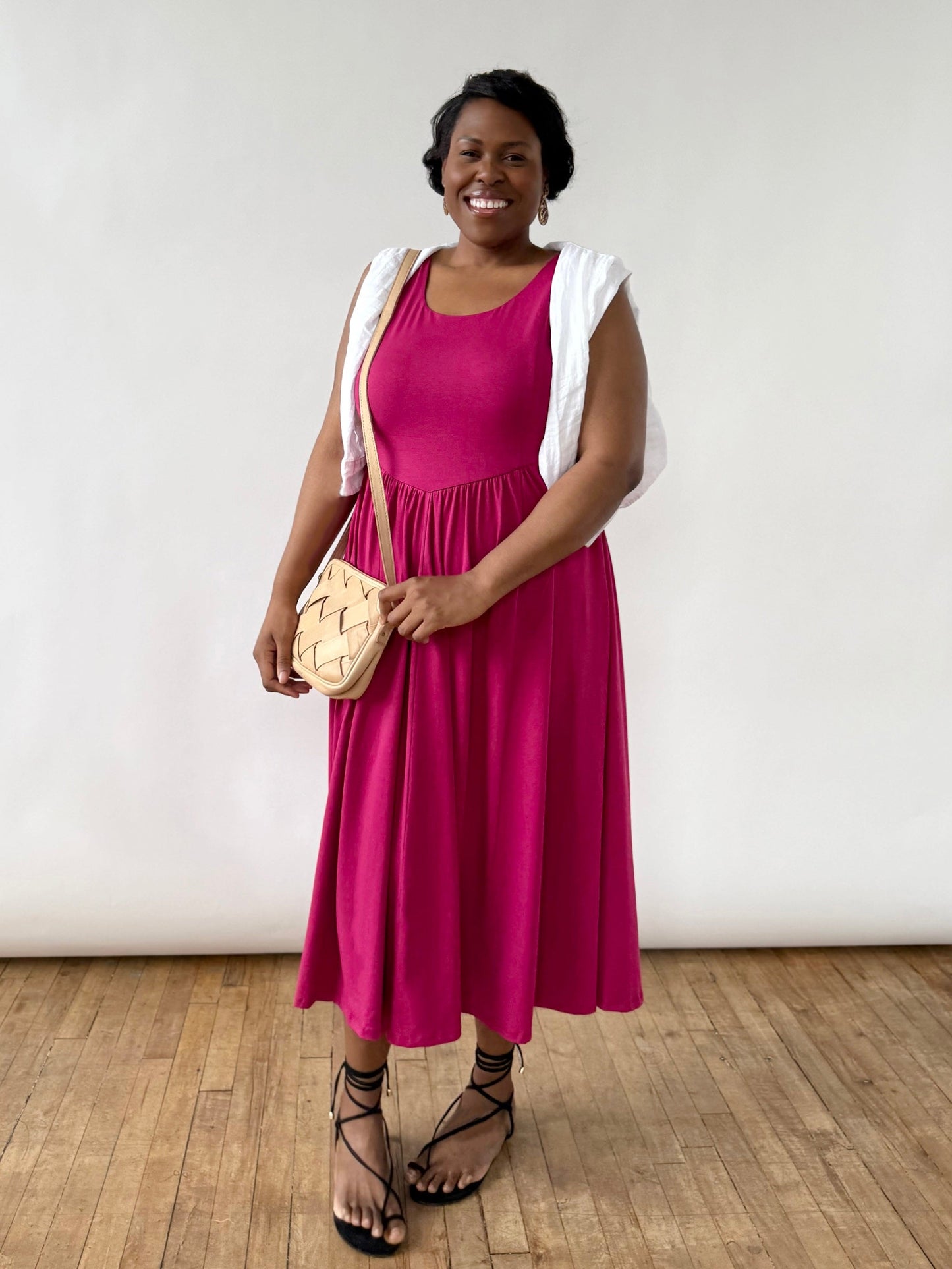 Pink Casual Dress