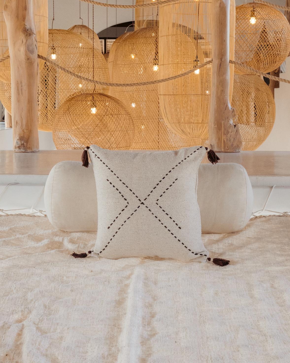 Hand Stitched Cotton Pillows