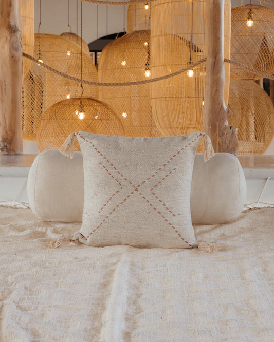 Hand Stitched Cotton Pillows