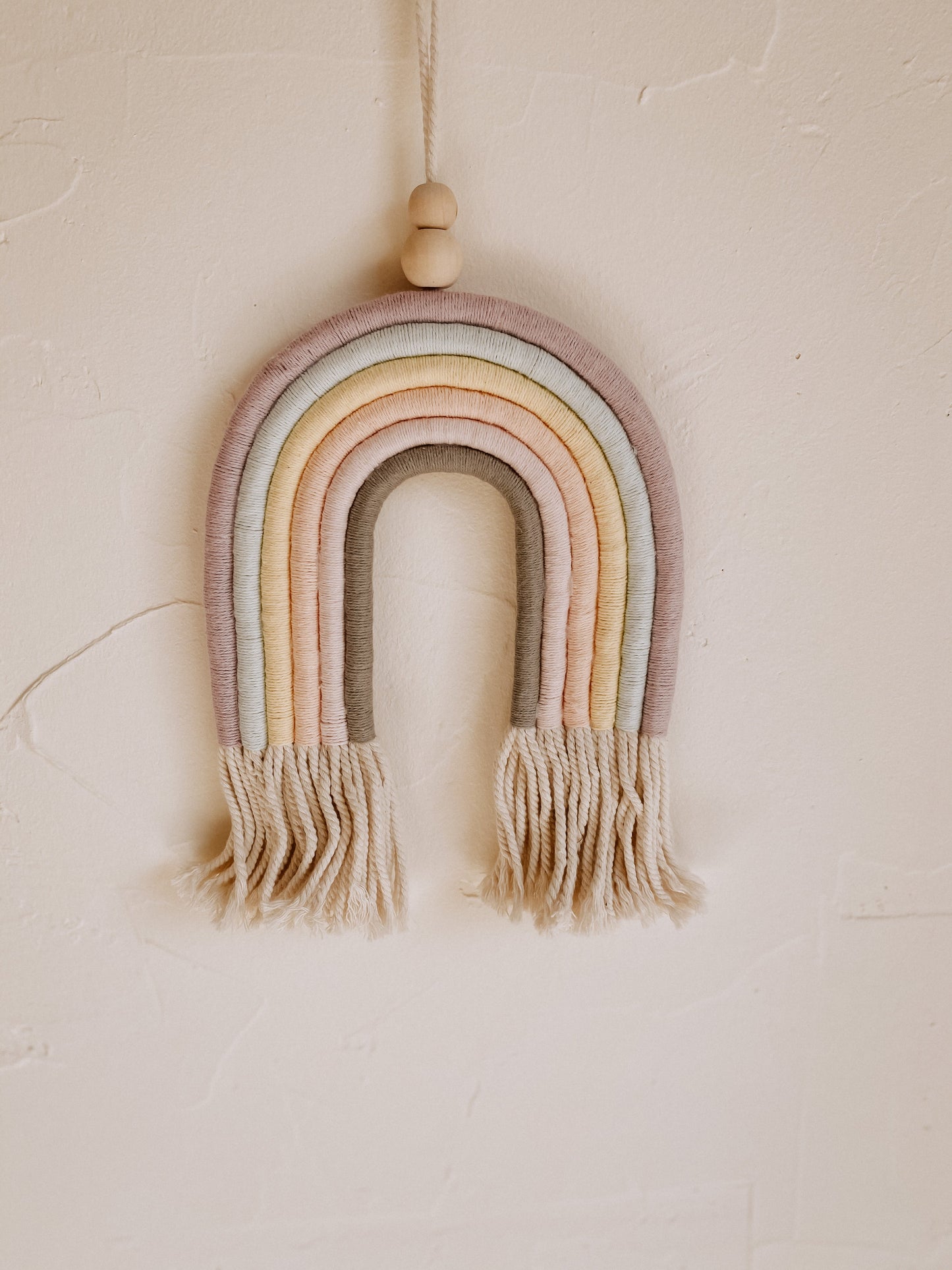 Macrame Rainbow Wall Hanging