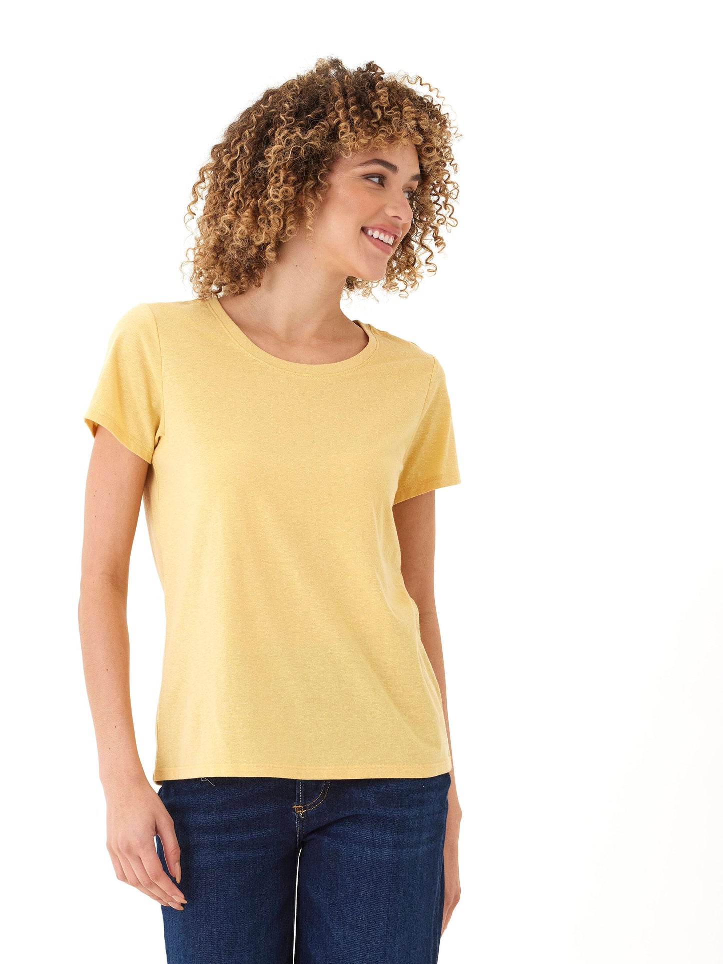 Odette Triblend Crew Tee