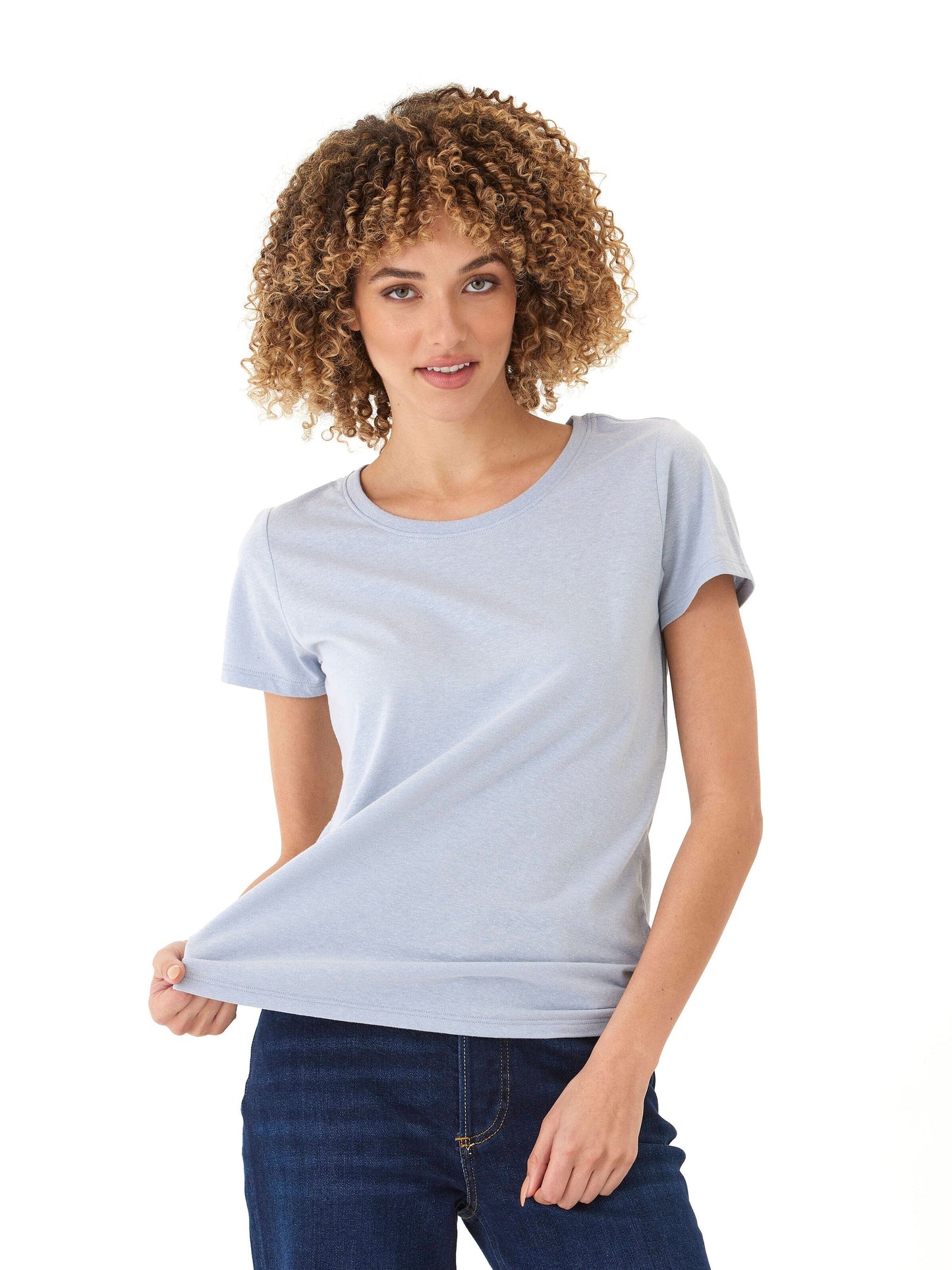 Odette Triblend Crew Tee