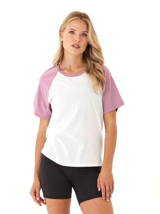 Amanda Comfort Jersey Raglan Tee