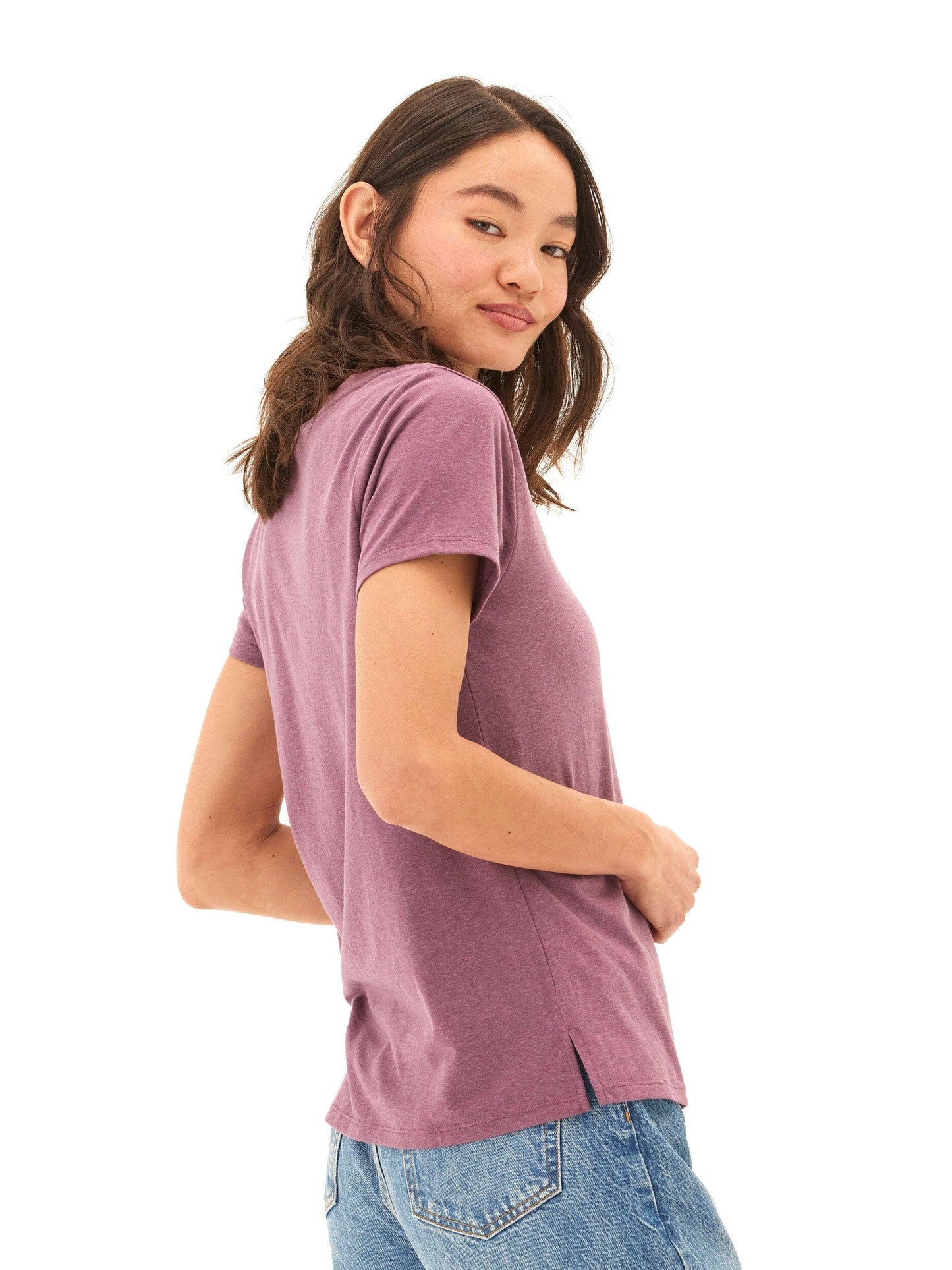 Pattie Triblend V-Neck Tee
