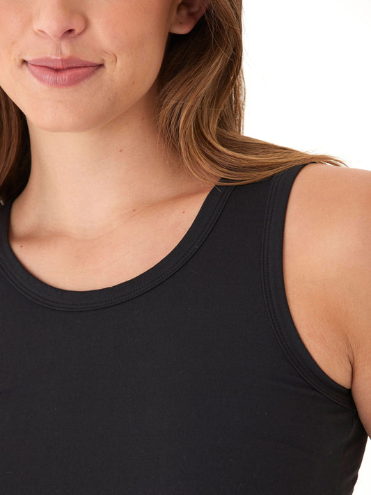 Harriett Luxe Jersey Tank Midi Dress