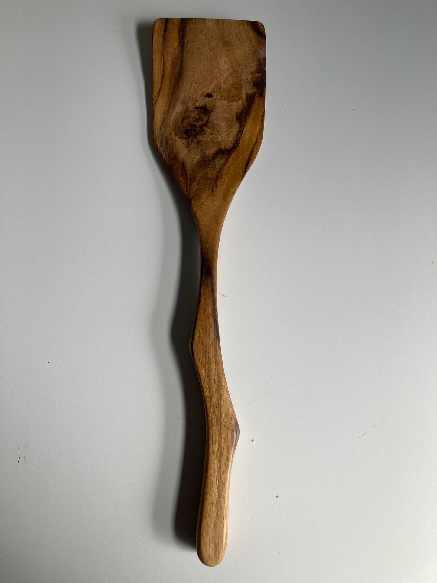 Teak Wavy Spatulas