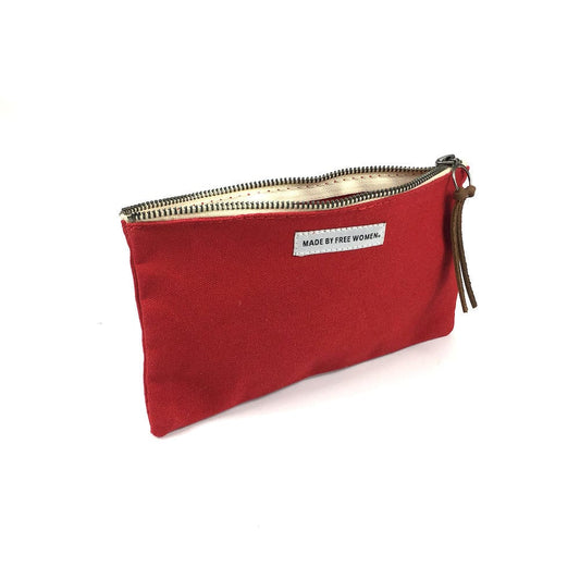 Red Accessory Pouch