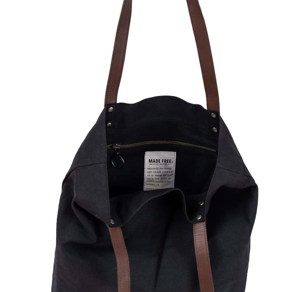 Charcoal Day Tote Bag