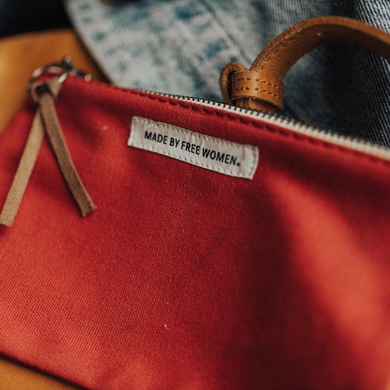 Red Accessory Pouch