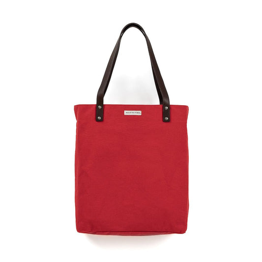 Red Canvas Day Tote Bag