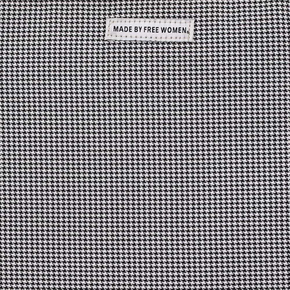 Houndstooth Day Tote Bag